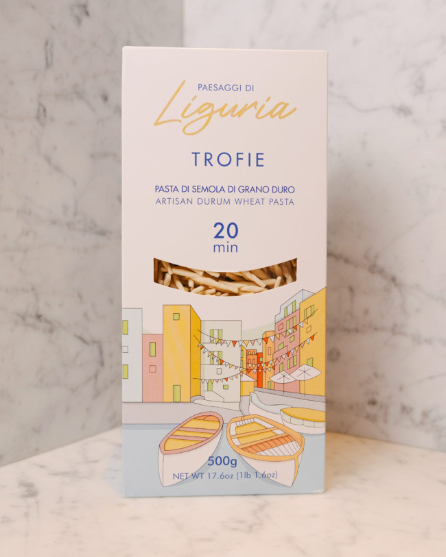 Trofie di semola di grano duro