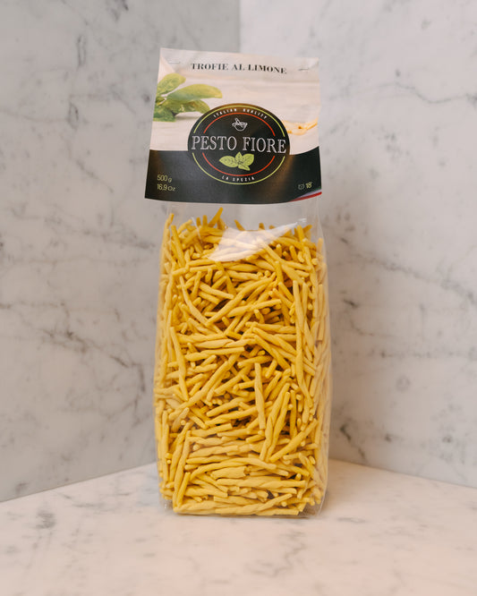 Pasta Pesto Fiore- Trofie al limone